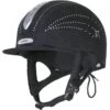 Champion Junior X-Air Star Plus Hat - Black/Crystal -Equestrian Sale Store champion x air star plus black 1rdy