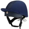 Charles Owen Harlow MS1 Pro Skull Helmet - Navy/Rose Gold -Equestrian Sale Store charles owen harlow navy rose 1rdy