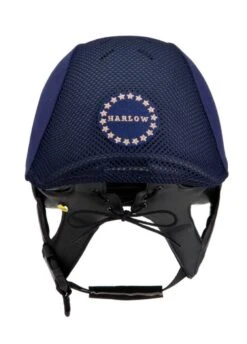Charles Owen Harlow MS1 Pro Skull Helmet - Navy/Rose Gold -Equestrian Sale Store charles owen harlow navy rose 3rdy