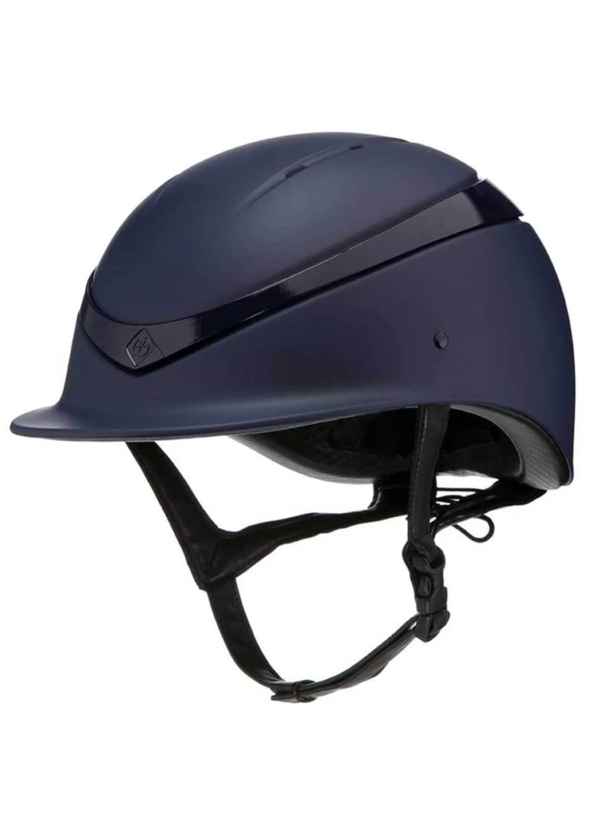 Charles Owen Luna Riding Helmet - Midnight Gloss 3 Charles Owen Luna Riding Helmet - Midnight Gloss