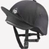 Charles Owen Young Riders Jockey Skull - ROUND FIT - Black -Equestrian Sale Store charlesowen youngr skull 1