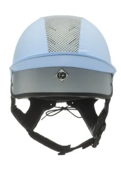Charles Owen This Esme JS1 Pro Riding Helmet - Silver -Equestrian Sale Store charlesowenesmesilver2rdy
