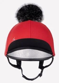 LeMieux Hat Silk - Chilli Red -Equestrian Sale Store chillisilk1