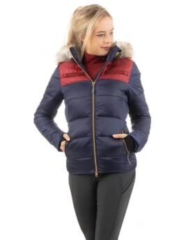 Anky Colourblock Jacket - Dark Navy