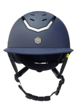 Charles Owen EQx Kylo MIPS Wide Peak Matte Hat - Navy -Equestrian Sale Store cowen kylo mips wide matte navy 2rdy