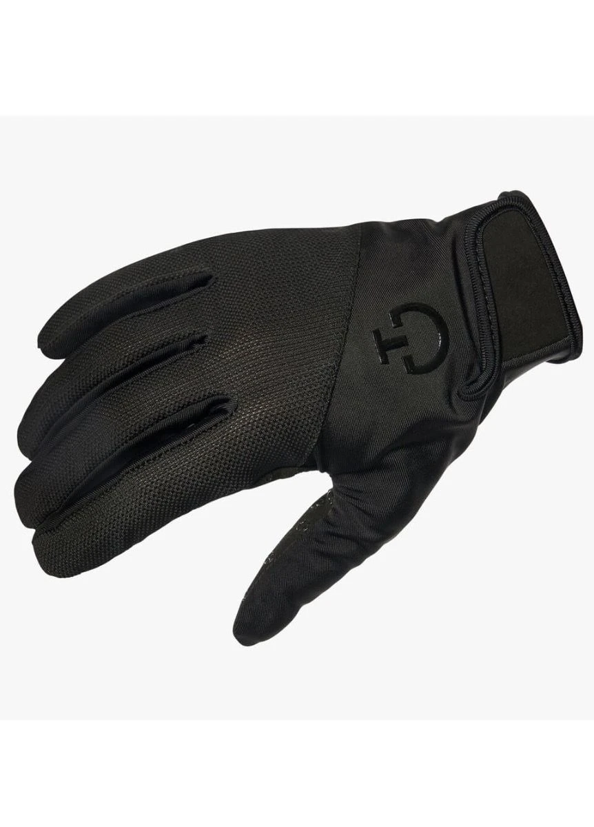Cavalleria Toscana Mesh Grip Gloves - Black 4 Cavalleria Toscana Mesh Grip Gloves - Black - Image 2