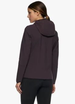 Cavalleria Toscana Softshell Jacket - Dark Purple -Equestrian Sale Store ct softshell jaacket 3a00 3rdy