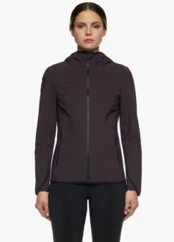Cavalleria Toscana Softshell Jacket - Dark Purple -Equestrian Sale Store ct softshell jaacket 3a00 4rdy