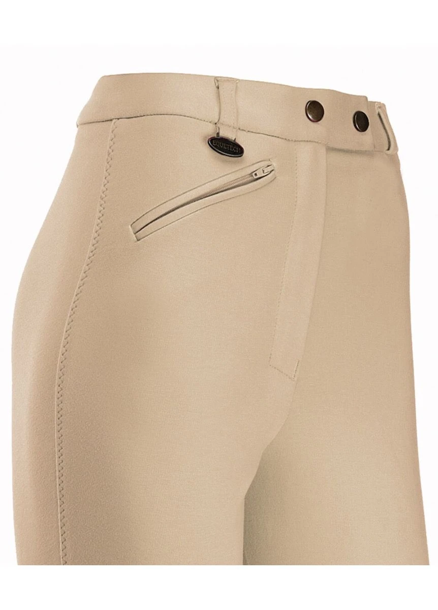 Equetech Junior Prima Jodhpurs - Beige 3 Equetech Junior Prima Jodhpurs - Beige