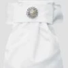 Equetech Deluxe Ready Tied Stock - Pearl White 2 Equetech Deluxe Ready Tied Stock - Pearl White -Equestrian Sale Store equetech stock pearl white 1rdy