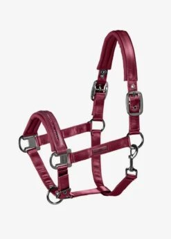 Eskadron Satin Headcollar - Rustic Red
