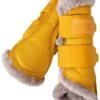 Eskadron Mesh Faux Fur Boots - Vintage Gold -Equestrian Sale Store eskmeshbootgold1rdy