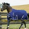 Weatherbeeta Comfitec Essential Standard Lite Plus Turnout - Navy/Silver/Red 1 Weatherbeeta Comfitec Essential Standard Lite Plus Turnout - Navy/Silver/Red -Equestrian Sale Store essentialstdliteplusrdy