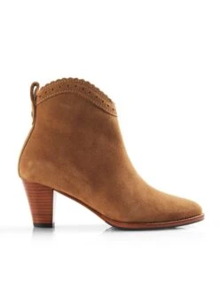 Fairfax & Favor Suede Regina Ankle Boots - Tan -Equestrian Sale Store f freginaankletanrdy