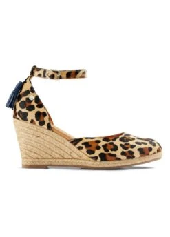 Fairfax & Favor Monaco Wedge - Jaguar Haircalf
