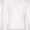 Samshield Ladies Faustine Competition Shirt - White -Equestrian Sale Store faux1
