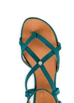 Fairfax & Favor Brancaster Sandal - Ocean -Equestrian Sale Store ff brancaster ocean 4rdy