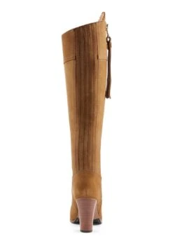 Fairfax & Favor High Heeled Regina Suede Boot - Tan 9 Fairfax & Favor High Heeled Regina Suede Boot - Tan -Equestrian Sale Store ff high heel regina tan 3rdy