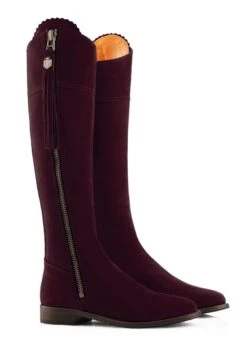 Fairfax & Favor Flat Regina Narrow Fit - Plum