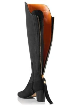Farifax & Favor Heeled Amira - Black -Equestrian Sale Store ffheelamirablack2rdy