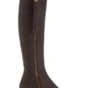 Fairfax & Favor Heeled Regina Suede Boot - Chocolate -Equestrian Sale Store ffheelreginachoc4rdy