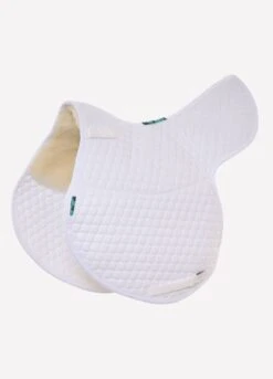 Griffin Close Contact High Wither Half Wool Numnah NM08C - White