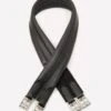 E. Jeffries Premier Elasticated Leather Girth - Black -Equestrian Sale Store fm 2012 04 06 06 55 44 44864