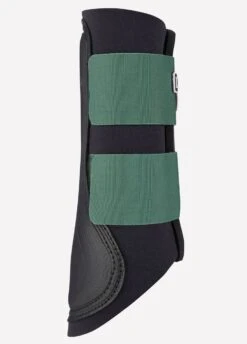 LeMieux Grafter Brushing Boots - Hunter Green -Equestrian Sale Store grafthunt3