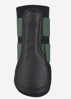 LeMieux Grafter Brushing Boots - Hunter Green -Equestrian Sale Store grafthunt5