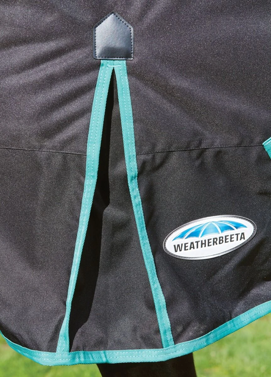 Weatherbeeta Green-Tec 900D Detach-A-Neck Lite Plus Turnout - Black/Bottle Green 5 Weatherbeeta Green-Tec 900D Detach-A-Neck Lite Plus Turnout - Black/Bottle Green - Image 3