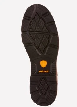 Ariat Mens Groundbreaker Waterproof Steel Toe Work Boots - Dark Brown -Equestrian Sale Store groundbreaker4