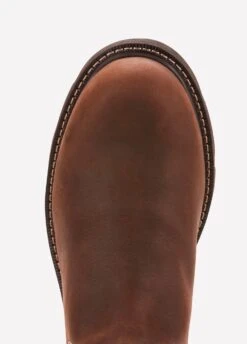 Ariat Mens Groundbreaker Waterproof Steel Toe Work Boots - Dark Brown -Equestrian Sale Store groundbreaker5