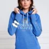 Holland Cooper Heritage Hoodie - Deep Cobalt Marl -Equestrian Sale Store hc heritage cobalt 1rdy