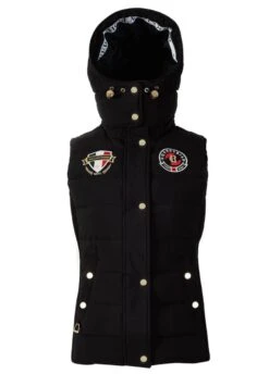 Holland Cooper Team Gilet - Black -Equestrian Sale Store hc team gilet black 3rdy