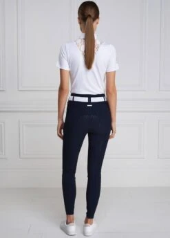 Holland Cooper Ascot Breeches - Ink Navy -Equestrian Sale Store hcascotinknavy3rdy