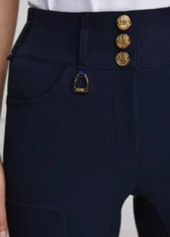 Holland Cooper Ascot Breeches - Ink Navy -Equestrian Sale Store hcascotinknavy4rdy
