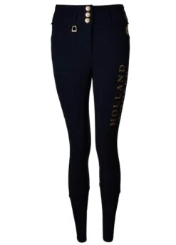 Holland Cooper Ascot Breeches - Ink Navy -Equestrian Sale Store hcascotinknavy6rdy