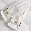 Holland Cooper Riding Glove - White -Equestrian Sale Store hcgloves.wht .rdy