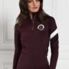 Holland Cooper Heritage Sport Base Layer - Mulberry -Equestrian Sale Store hcheritagebasemulberry1rdy