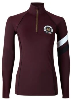 Holland Cooper Heritage Sport Base Layer - Mulberry 9 Holland Cooper Heritage Sport Base Layer - Mulberry -Equestrian Sale Store hcheritagebasemulberry4rdy