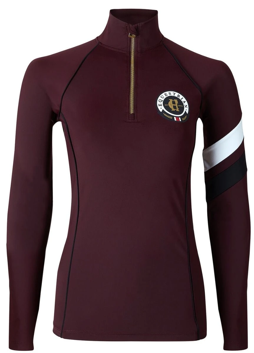 Holland Cooper Heritage Sport Base Layer - Mulberry 6 Holland Cooper Heritage Sport Base Layer - Mulberry - Image 4