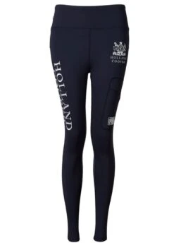 Holland Cooper Thermal Full Grip Leggings - Ink Navy -Equestrian Sale Store hcthermalinknavyrdy