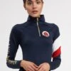 Holland Cooper Equestrian Heritage Base Layer - Ink Navy -Equestrian Sale Store heritagebaseink2rdy