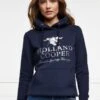 Holland Cooper Hickstead Logo Hoodie - Ink Navy -Equestrian Sale Store holland cooper hickstead hood ink navy 1rdy