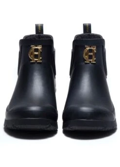 Holland Cooper Rubber Chelsea Boot - Black 8 Holland Cooper Rubber Chelsea Boot - Black -Equestrian Sale Store holland cooper rubber boot black 3rdy