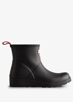 Hunter Womens Short Play Boot - Black