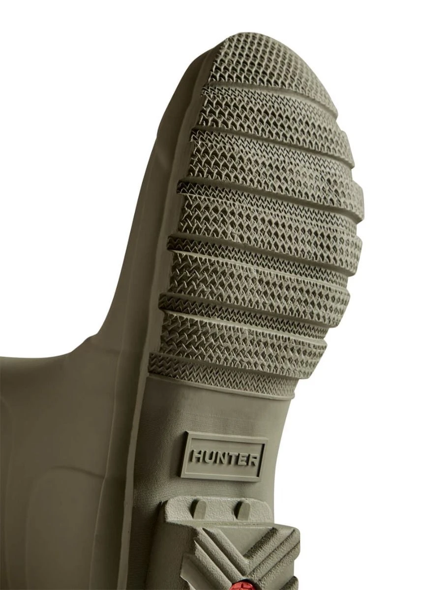 Hunter Womens Short Tri-colour Logo Boots - Lichen Green 6 Hunter Womens Short Tri-colour Logo Boots - Lichen Green - Image 4