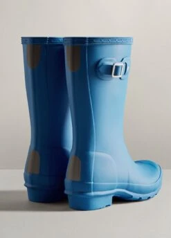 Childs Hunter Wellingtons- Polar Blue -Equestrian Sale Store hunterchildspolarblue4rdy