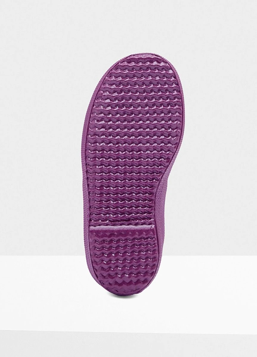 Hunter Kids First Gloss Wellingtons - Violet 6 Hunter Kids First Gloss Wellingtons - Violet - Image 4