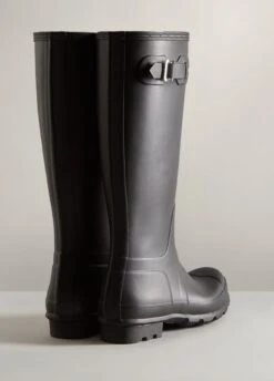 Hunter Mens Original Tall Wellington Boots - Black -Equestrian Sale Store huntermenstallblack3rdy
